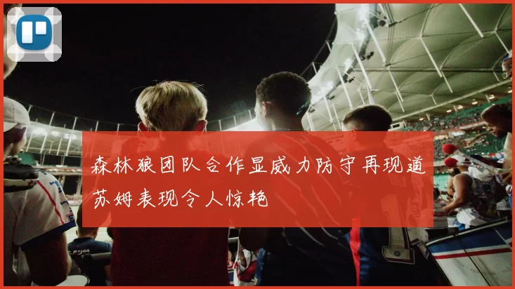 森林狼团队合作显威力防守再现道苏姆表现令人惊艳